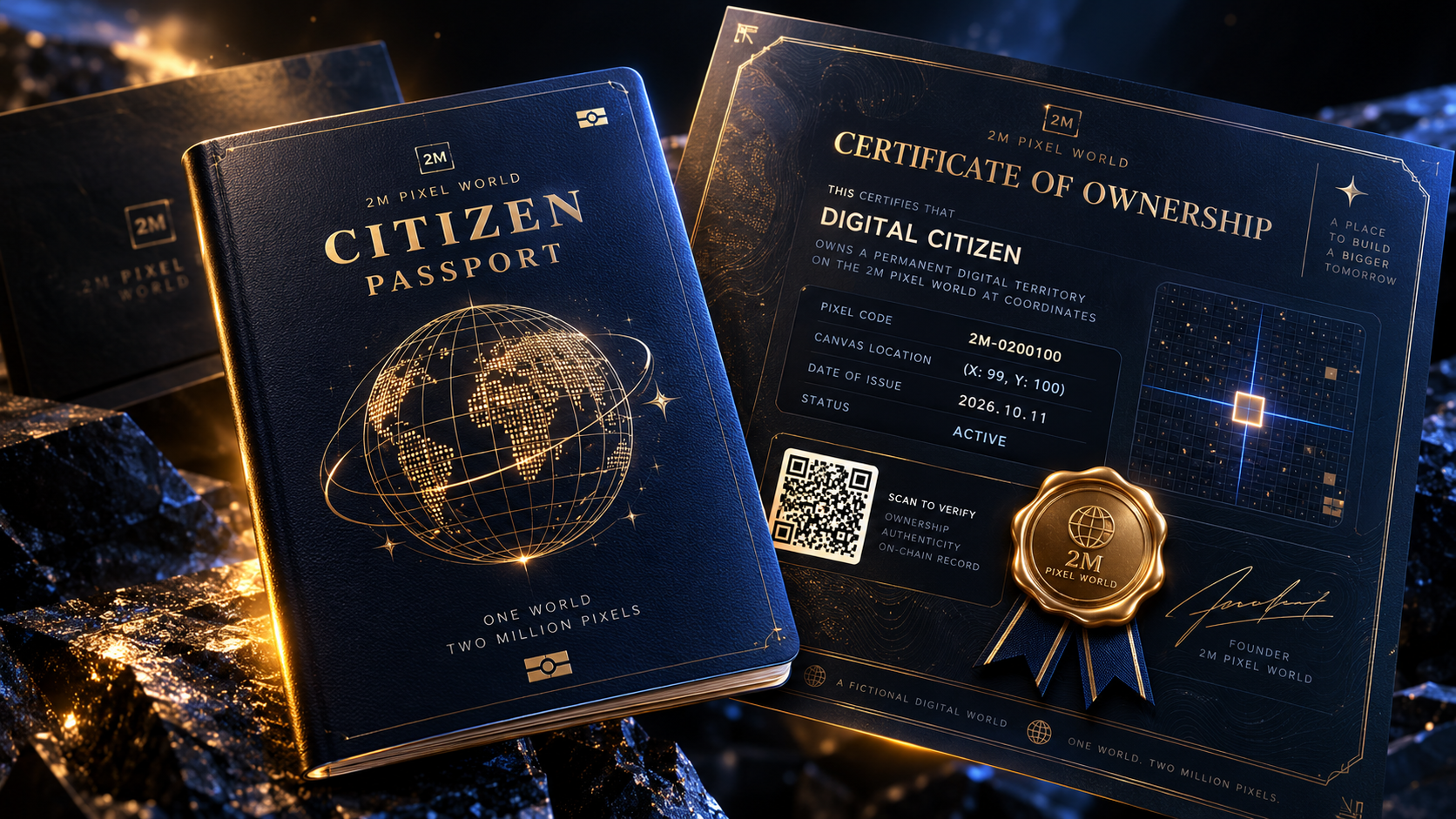 Official Digital Passport & Sovereign Deed PDF